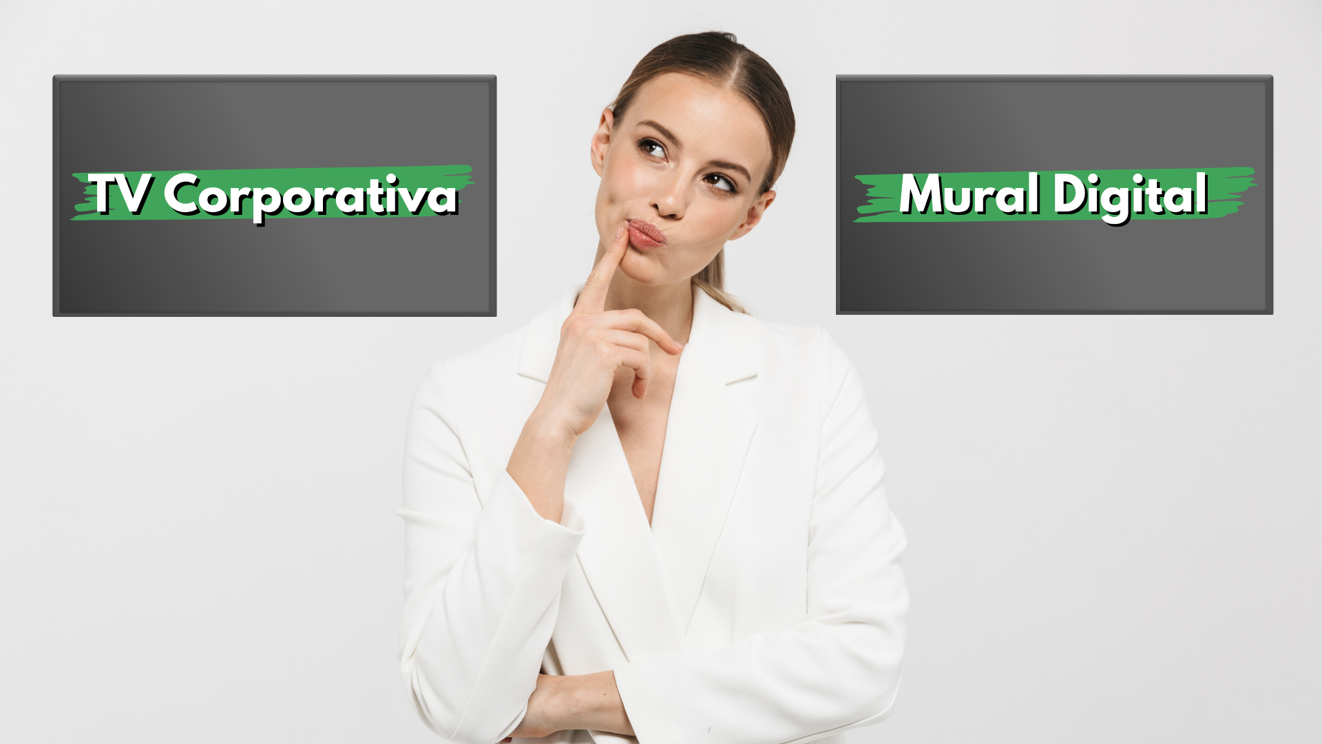 Diferença entre TV Corporativa e Mural Digital